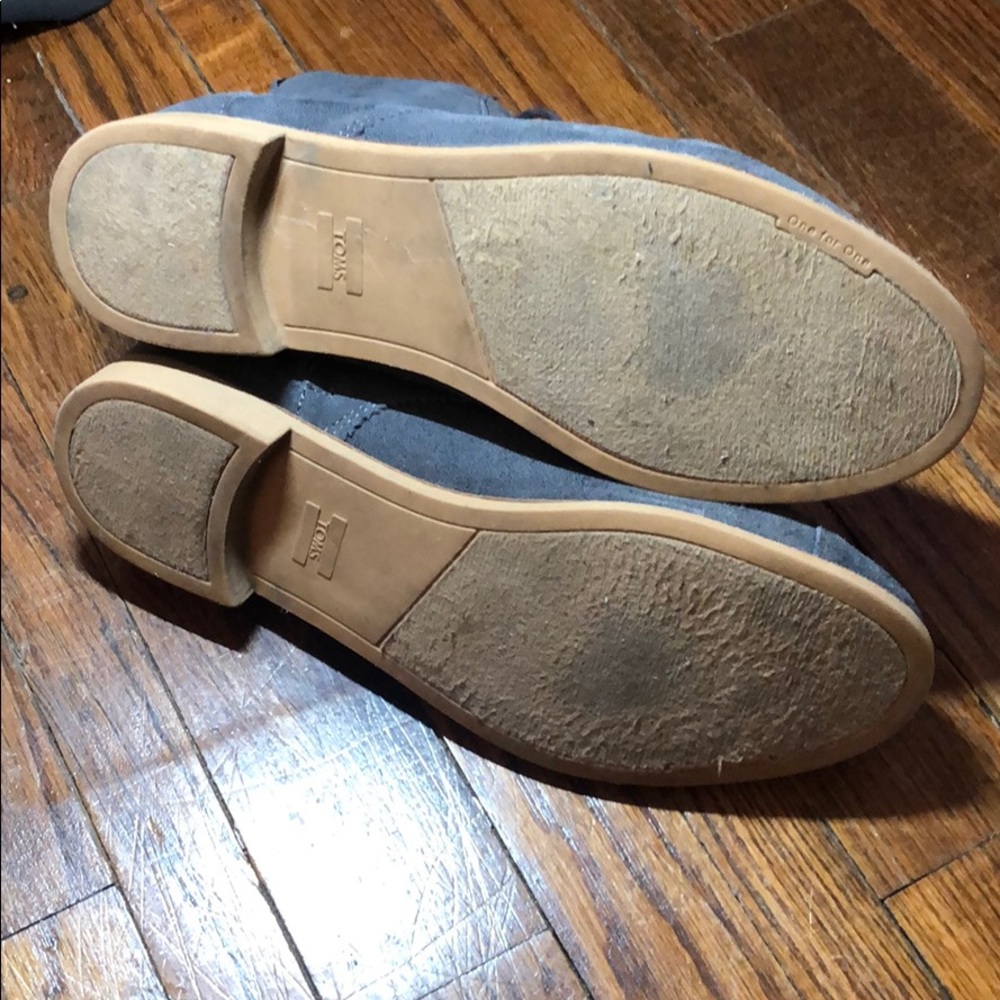 Toms Alpa lace up suede boots in gray size 11! - Picture 6 of 8